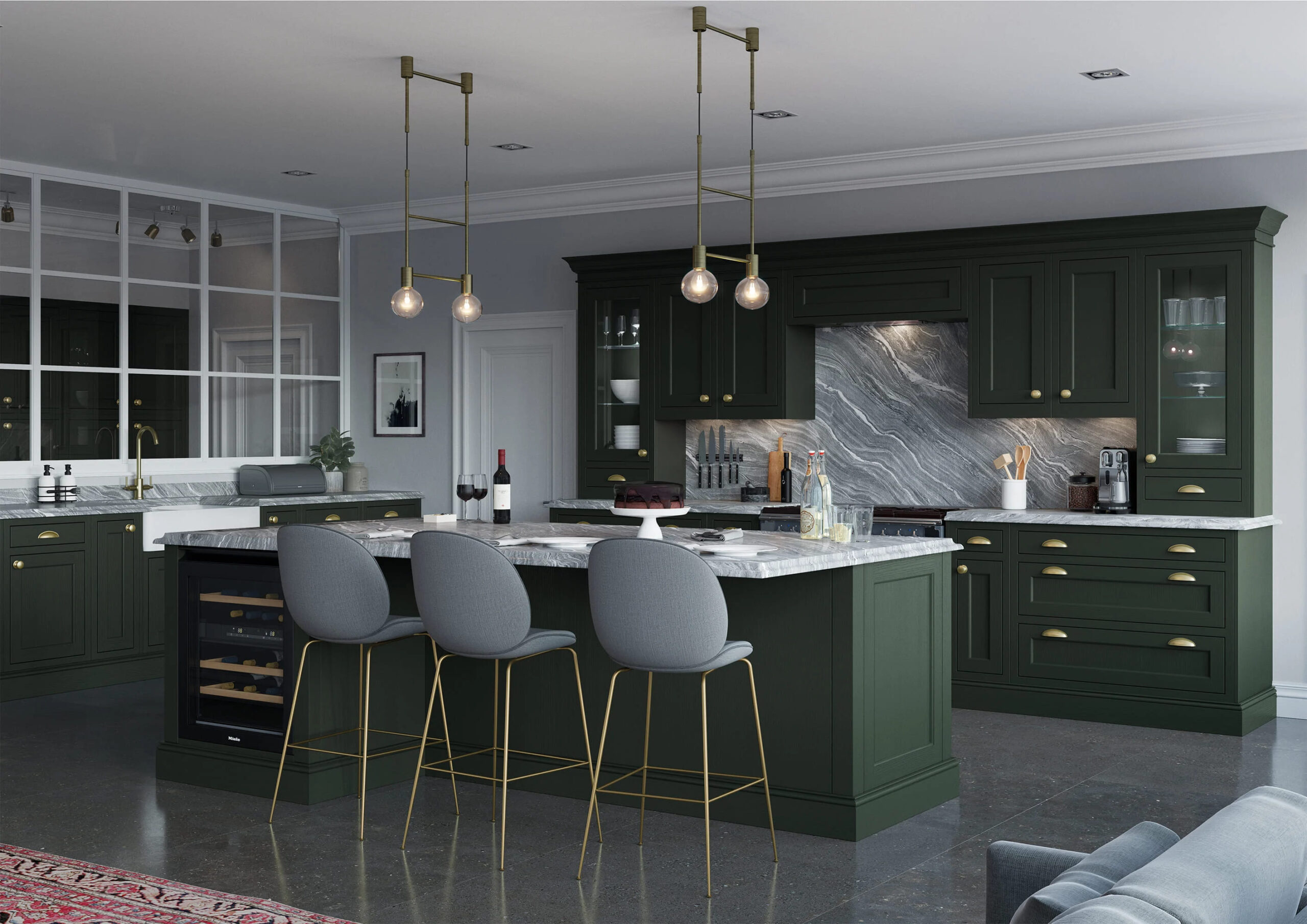 belgravia-deep-forest-classic-traditional-kitchen-uform (2)