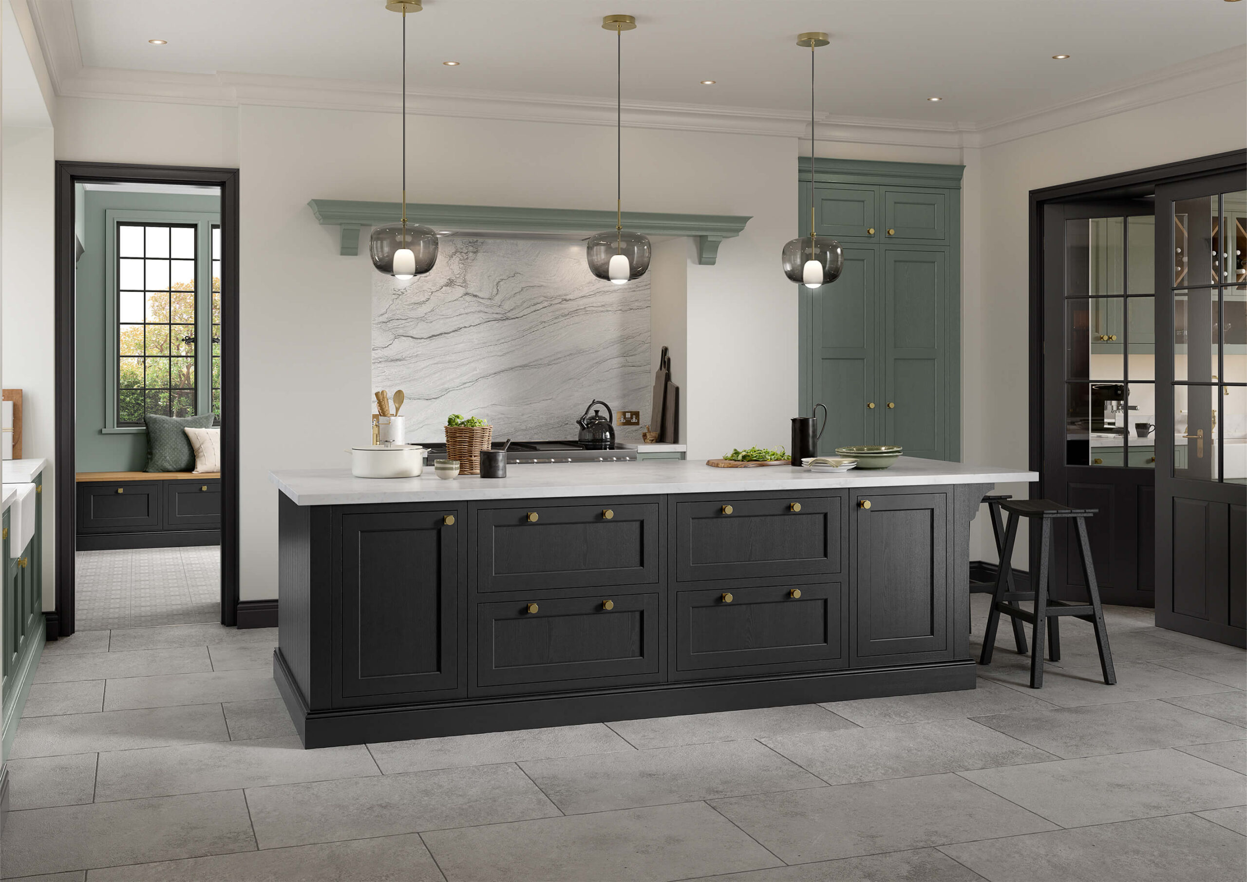 belgravia-reed-green-cannon-black-classic-traditional-kitchen-uform (1)